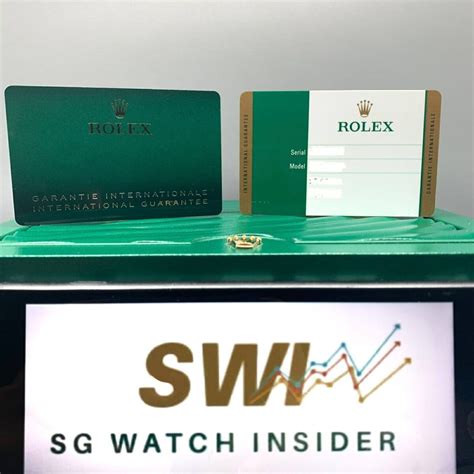 rolex refund|Rolex warranty card.